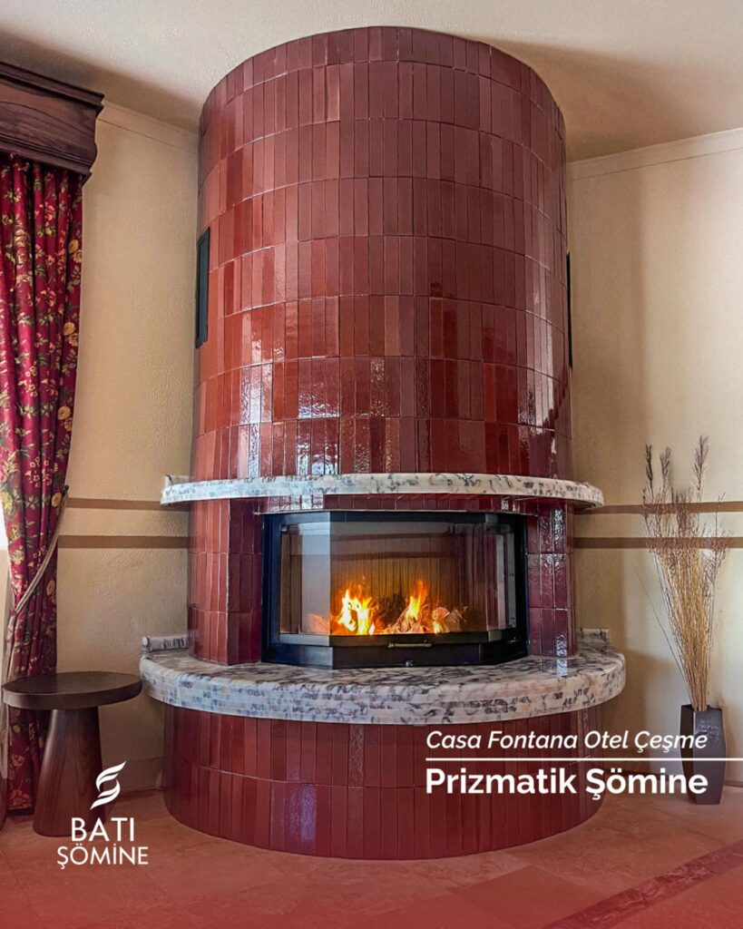 Batı Şömine - Odunlu Şömine